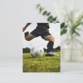 Football (Soccer) 5 Postkarte (Stehend Vorderseite)