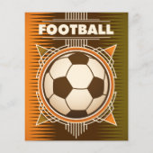 Football Soccer Sport Ball Flyer (Hinten)