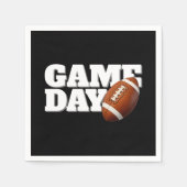Football-Spieltag Serviette (Vorderseite)