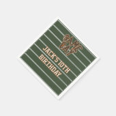 Football-Spieltag Serviette (Ecke)