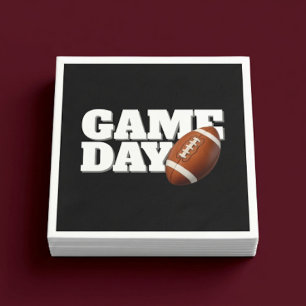 Football-Spieltag Serviette