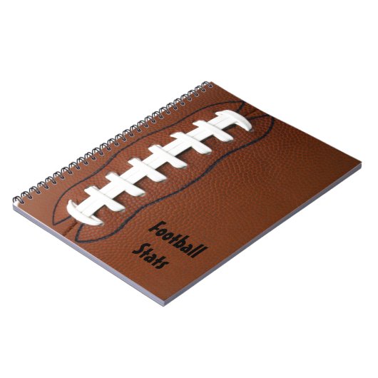 Football Spiral Bound Notebook Notizblock (Linke Seite)