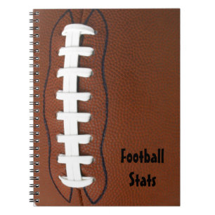 Football Spiral Bound Notebook Notizblock