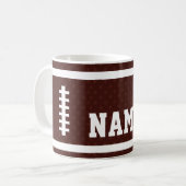 Football Sports Game Design Coffee Tasse Cup (Vorderseite Links)
