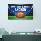 Football Sports Happy Birthday Banner (Messeveranstaltung)