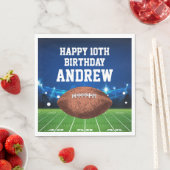 Football Sports Happy Birthday Napkins Serviette (Beispiel)
