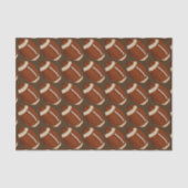 Football sports pattern paper seidenpapier (Vorderseite)