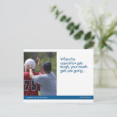 Football sports postcard postkarte (Stehend Vorderseite)