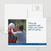 Football sports postcard postkarte (Vorne/Hinten)