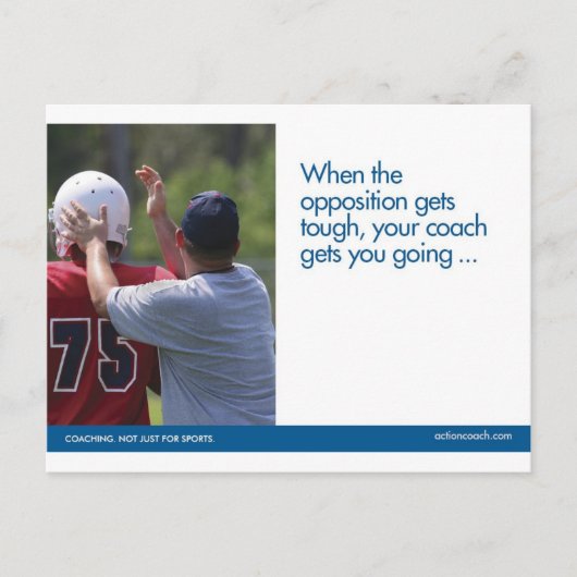 Football sports postcard postkarte (Vorderseite)