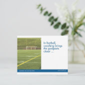 Football sports postcard postkarte (Stehend Vorderseite)