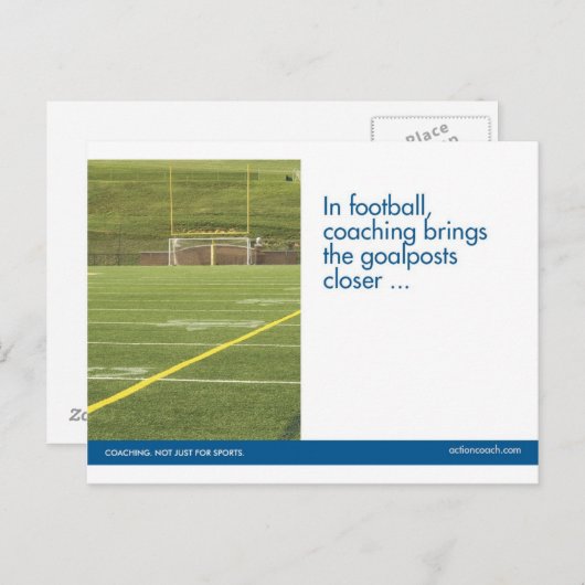 Football sports postcard postkarte (Vorne/Hinten)