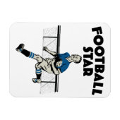 Football Star Magnet (Horizontal)