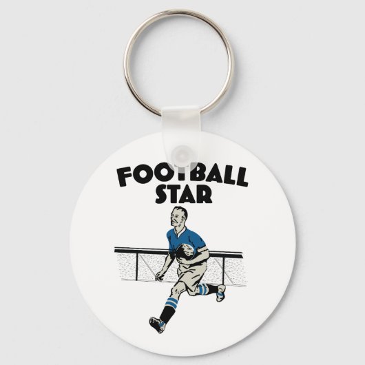 Football Star Schlüsselanhänger (Vorderseite)