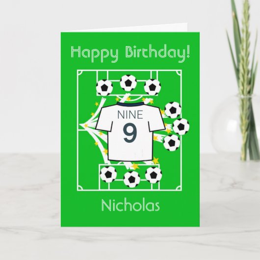 Football Star (White - Tottenham) Karte (Vorderseite)