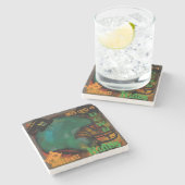 FOOTBALL STEINUNTERSETZER (Seitenansicht)