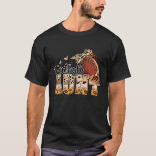 Football Tante Niedlich Tante Life Football Game D T-Shirt