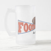 FOOTBALL Tasse Bierblau und Orange - SRF (Links)