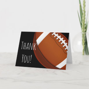 Football Team Custom Vielen Dank Dankeskarte