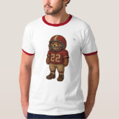 Football Teddy T-shirt (Vorderseite)