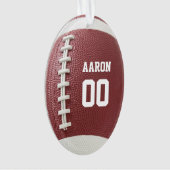 Football Texture Look Ornament (Vorderseite)