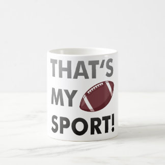 Football - thats's my sport! american football kaffeetasse
