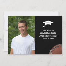 Football Themed Graduation Party