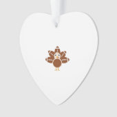 Football Turkey Oversized T-Shirt.png Ornament (Vorderseite)