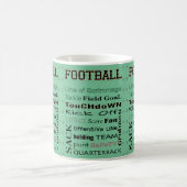 FOOTBALL-Typografie Coffee Tasse (Mittel)