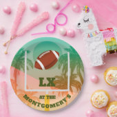 Football Uprights Party Pappteller (Party)