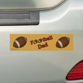 Football Vater Autoaufkleber (Auf Auto)