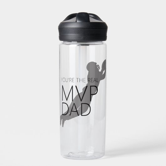 Football Vater MVP Trinkflasche (Vorderseite)
