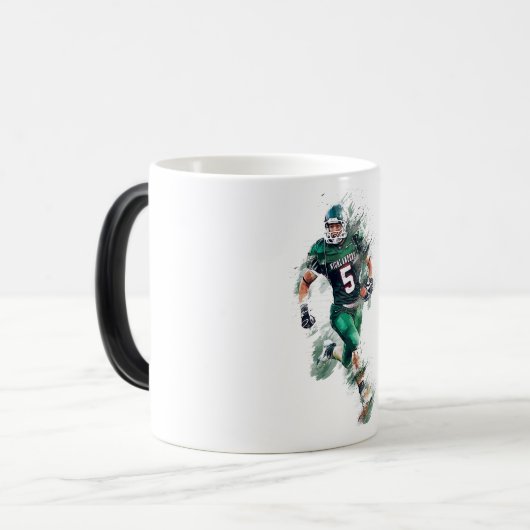 Football Verwandlungstasse (Vorderseite Links)