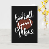 Football Vibes - Football Player Karte (Gelbe Blume)