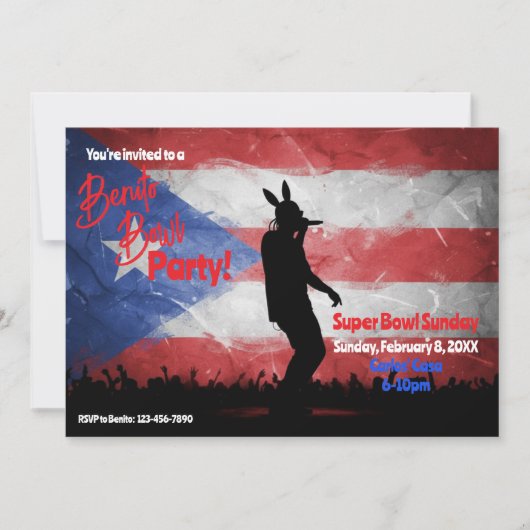 Football Watch Party Invitation Einladung (Vorderseite)