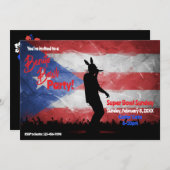 Football Watch Party Invitation Einladung (Vorne/Hinten)