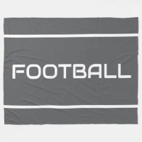 FOOTBALL Weiße Textstreifen auf professionellem Gr
