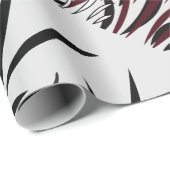 Football wrapping Papier Design Carolina Geschenkpapier (Rolleneckpunkt)