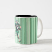 Football Zweifarbige Tasse (VorderseiteRechts)