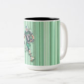 Football Zweifarbige Tasse (VorderseiteRechts)