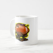 FootballaSaurus Rex Kaffeetasse (Vorderseite Links)