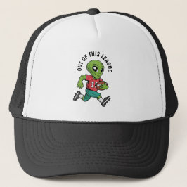 Footballer Alien Hat Truckerkappe