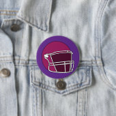 Footballhelm Button (Beispiel)