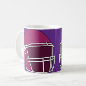 Footballhelm Kaffeetasse (Vorderseite Links)