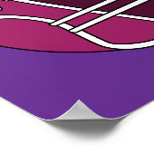 Footballhelm Poster (Ecke)