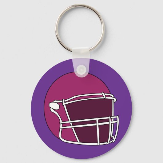 Footballhelm Schlüsselanhänger (Vorderseite)