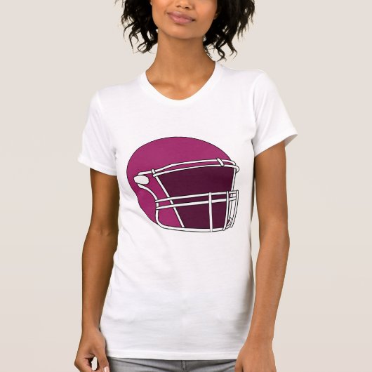 Footballhelm T-Shirt (Vorderseite)