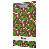 Footballs Muster Klemmbrett (Links)