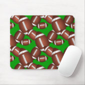 Footballs Muster Mousepad (Mit Mouse)