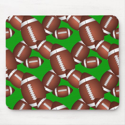 Footballs Muster Mousepad (Vorne)